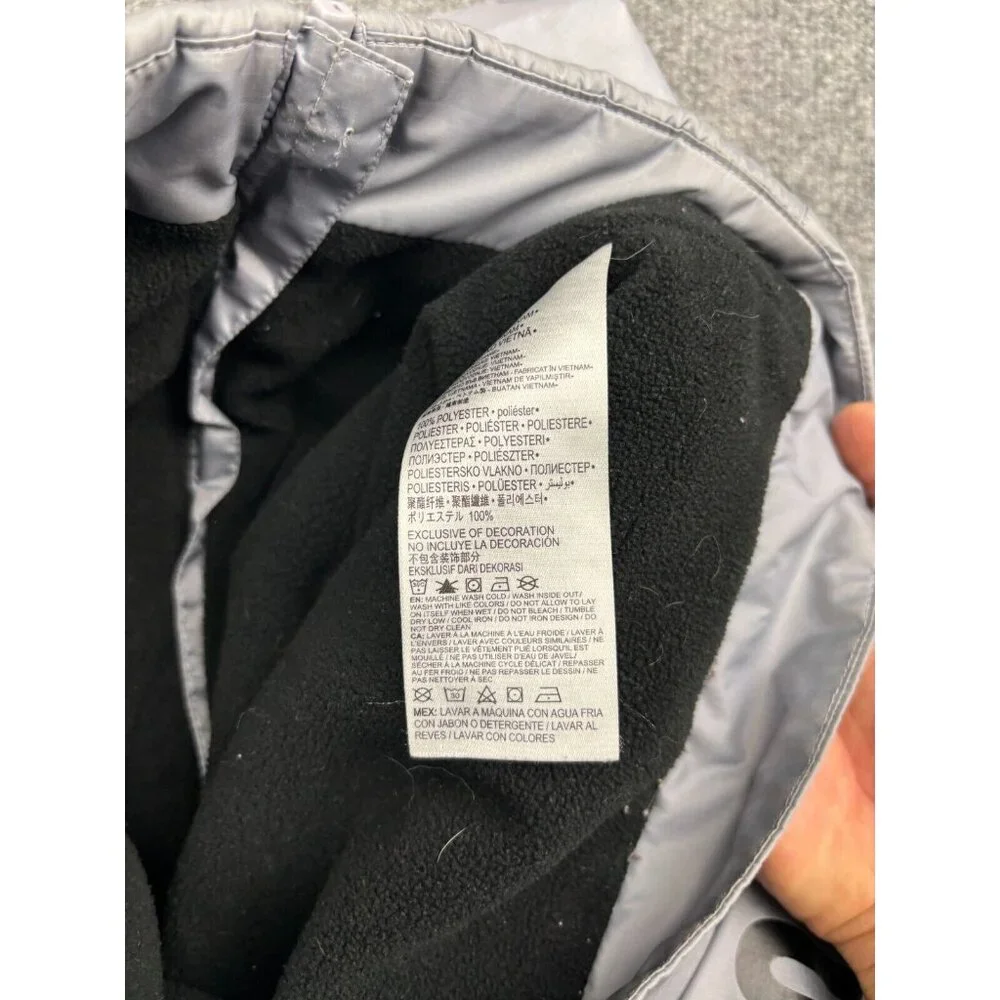 Air Jordan Jacket Youth Small Gray‎ Zip Up Hooded Fleece Lined Jumpman #23
